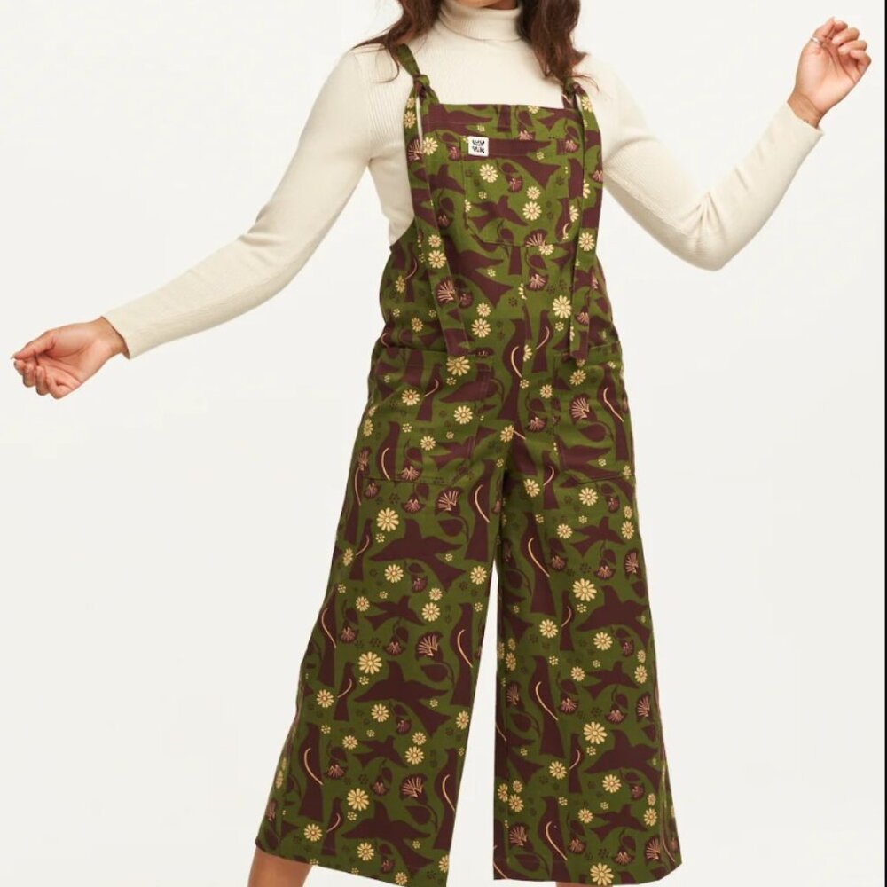 Lucy and Yak Jenny Dungarees Overalls UK8
